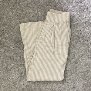Urban Outfitters Linen Blend Trousers
